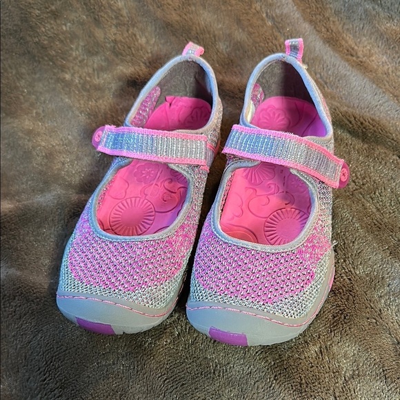 Jambu Other - JAMBU KD Sora Pink/ Silver Mary Jane Outdoor/ Water Shoe Sz 5 Big Kid